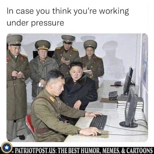 under pressure