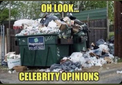 Celebrity Opinions