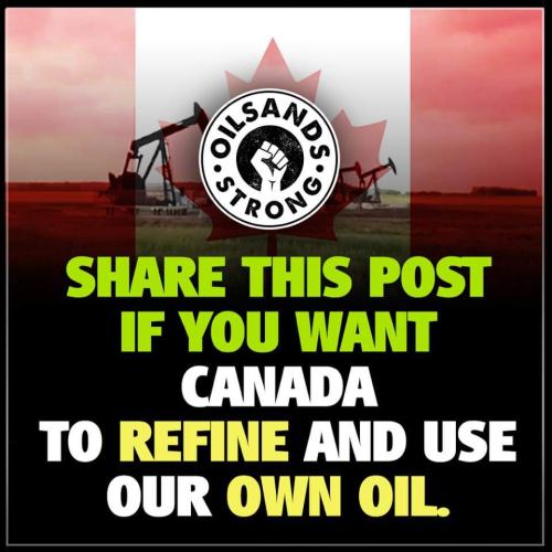 refine our own oil