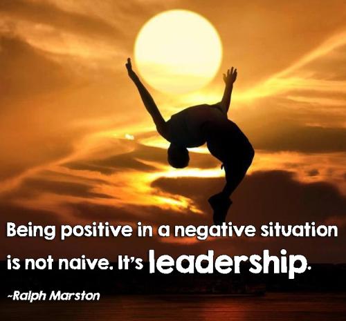 1-Leaders Being Positive