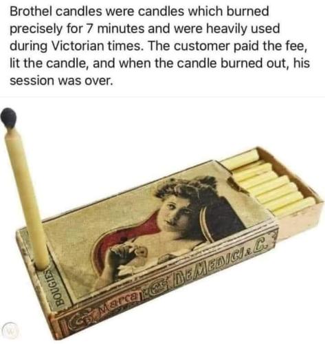 brothel candles