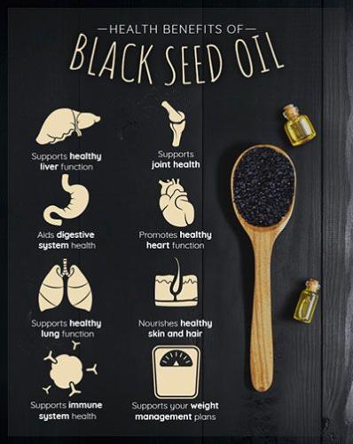 health benefits of black seed oil