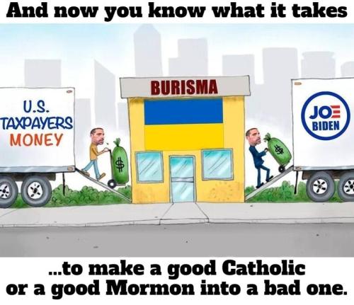 And now you know what it takes to make a good catholic or a good Mormon into a bad one