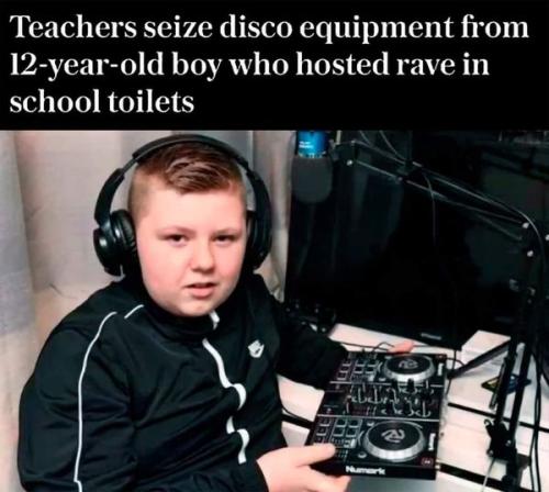 seize disco equipment