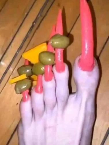 toenail skewers