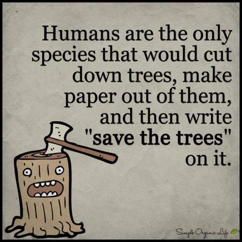 humans are the only