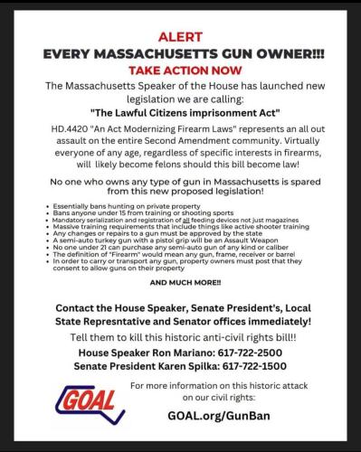 Massachusetts - Alert - Oppose HD.4420