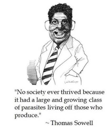 Thomas Sowell on parasites