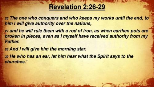 Revelations 2_26-29