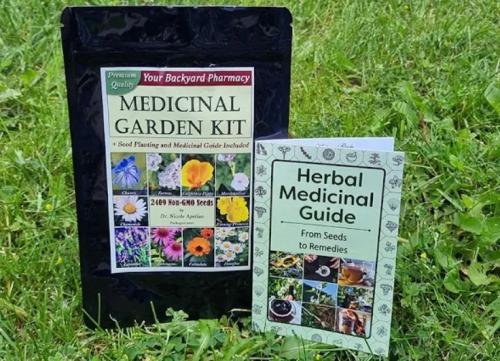 Medicinal Garden Kit by Nicole Apelian - Discover an Abundance of Natural Remedies Right in Your Own Backyard!