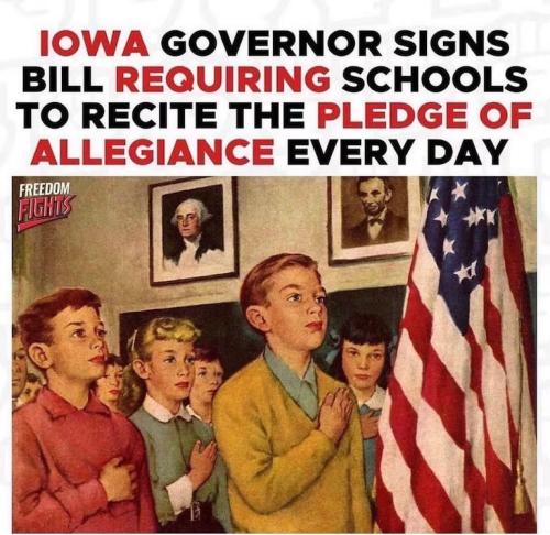 The Pledge Of Alliegence