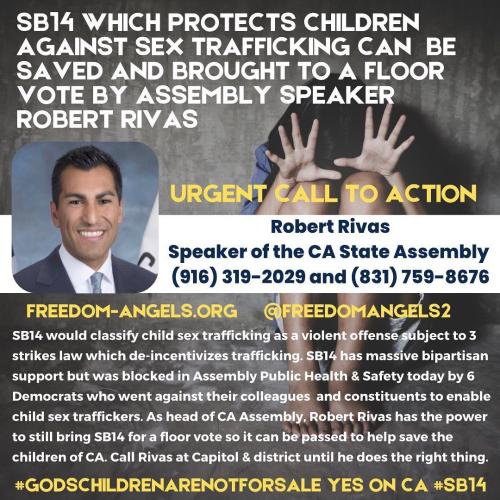 California – Call to Action – July 11, 2023