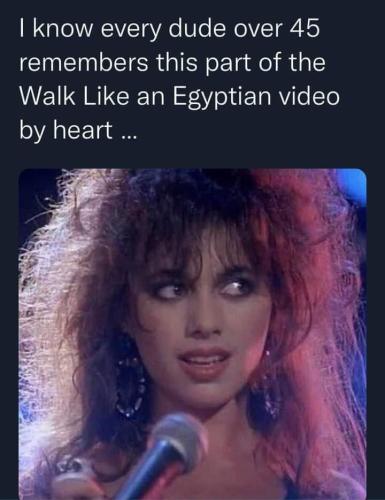 walk like an egyptian