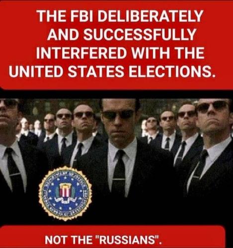 FBI not Russians
