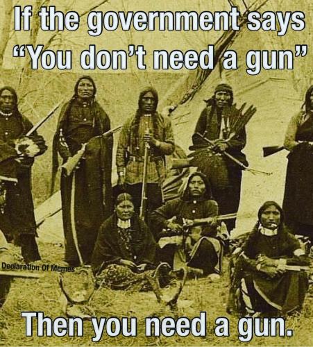Native Americans and guns