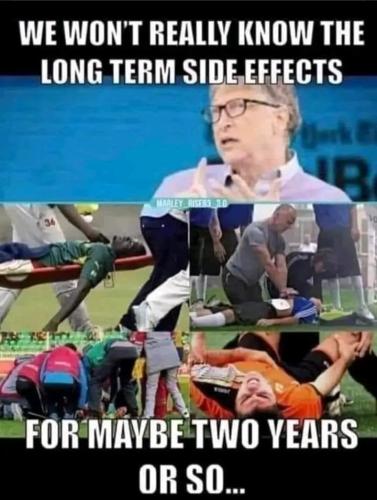 we do not know the side effects