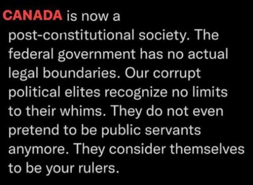 post-constitutional society