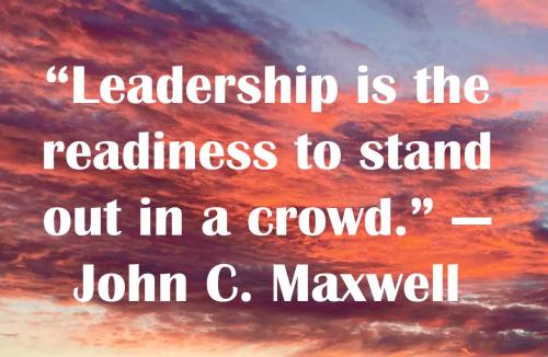 1-Leaders Know How to Stand Out