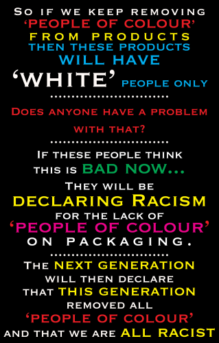 packaging people of colour