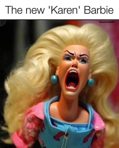 the new Karen Barbie