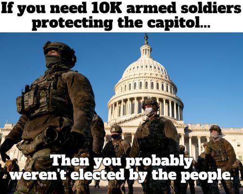 If you need 10K soldiers guarding the capitol.960px