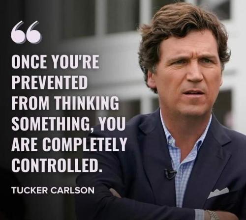 Tucker we are prevented from knowing
