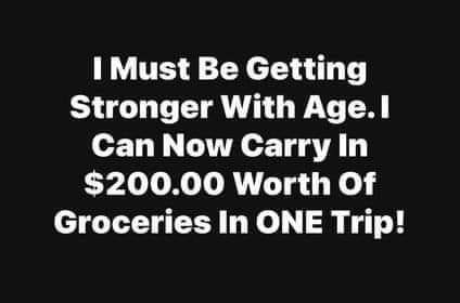i must be getting stronger