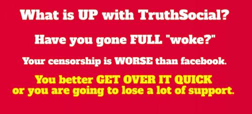 What is up with truth social