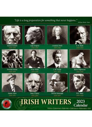 Irish Writers 2023 Calendar