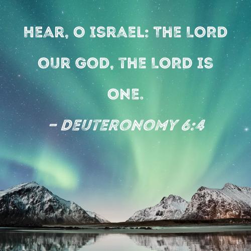 Deuteronomy 6_4