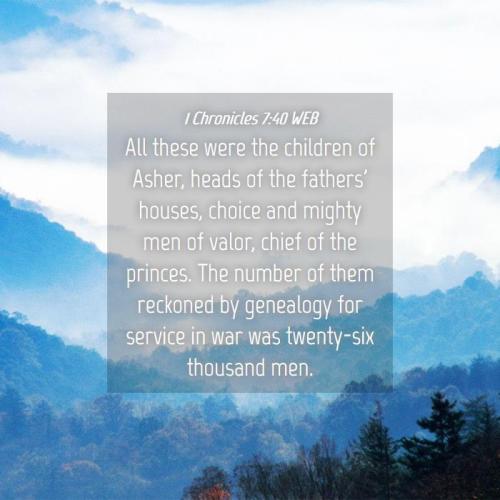 1 Chronicles 7_40
