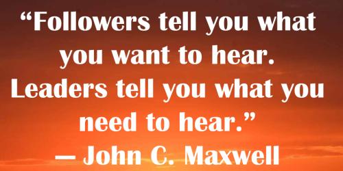 1-What You Want - Leaders