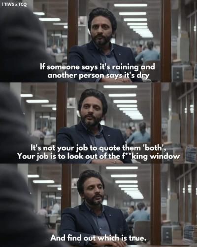 its not your job