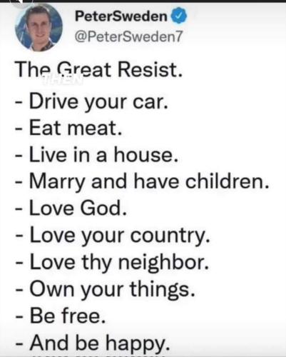 How to resist this fucking reset