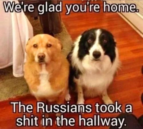 Ruskies In The Hallway