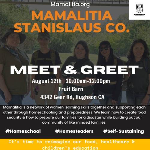 Hughson, California - Aug 12, 2023 - Mamalitia - Meet and Greet