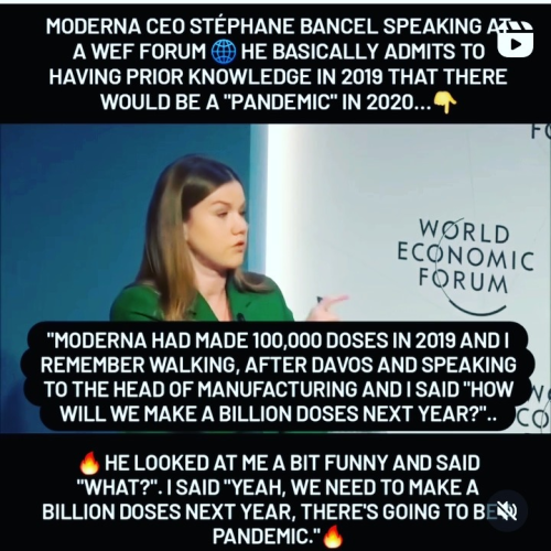 Moderna Planned Plandemic