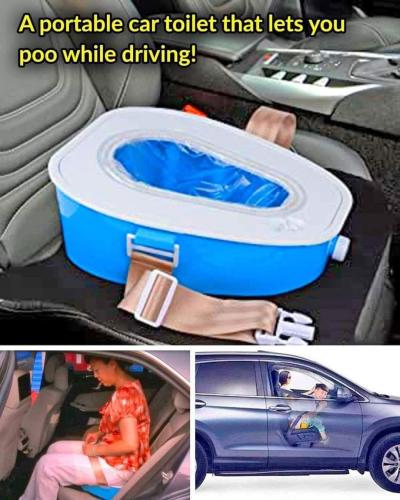 portable car toilet