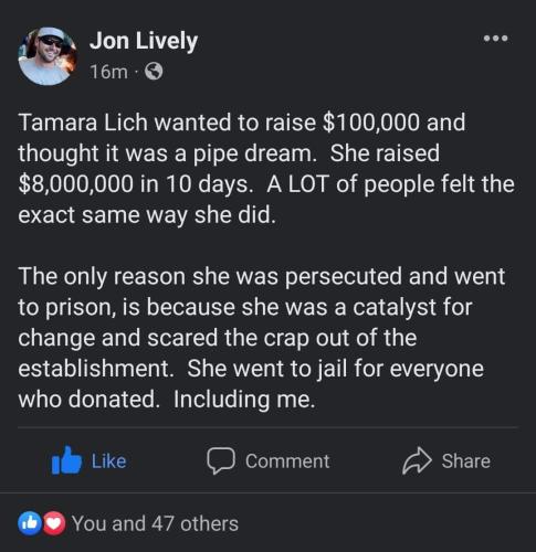 she went to jail