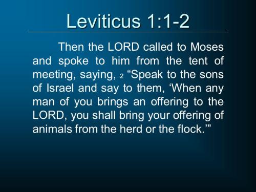 Leviticus 1_1-2