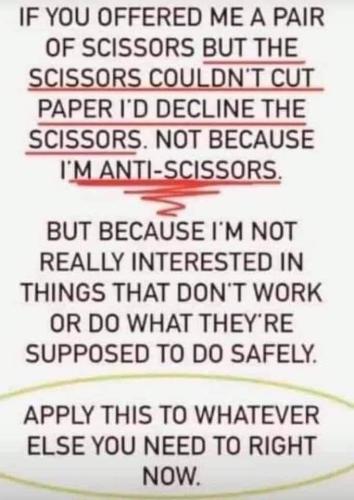pair of scissors