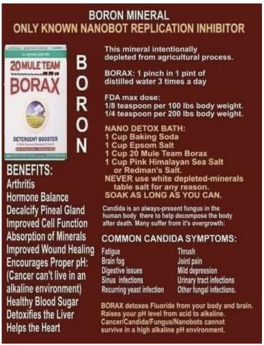 Boron benefits