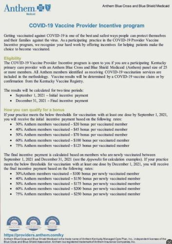 incentives for doctors