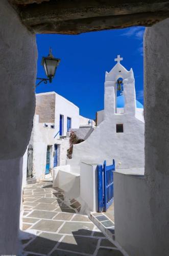 White Buildings in Greece
