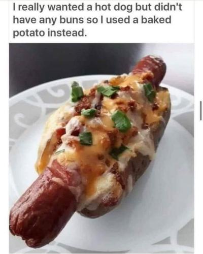 wanted a hot dog
