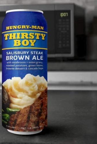 thirsty boy beer
