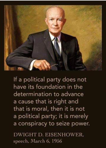 Eisenhower 1956 Political Parties 1