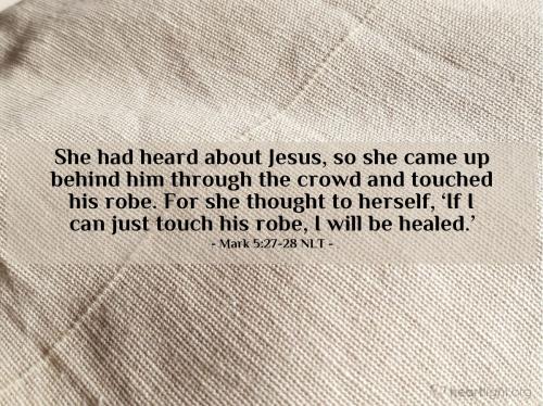 Mark 5_27-28