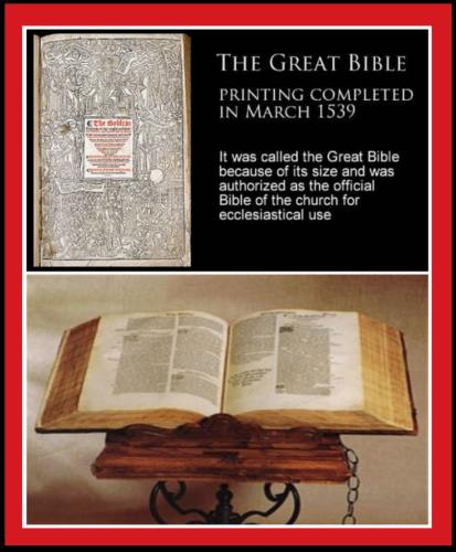 THE GREAT BIBLE