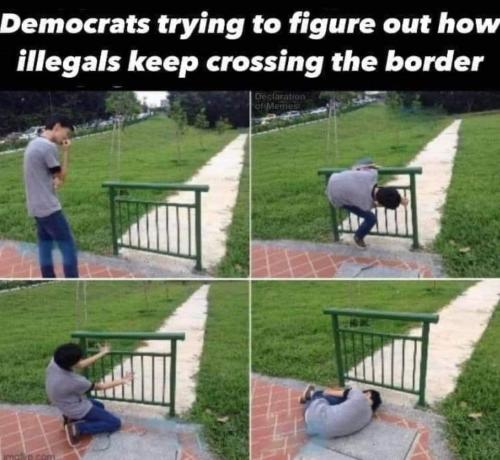 crossing the border